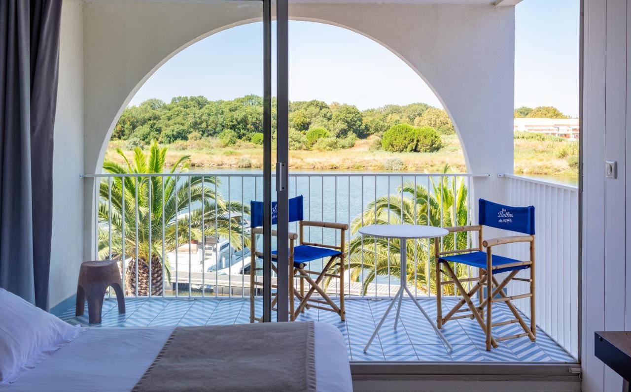 Les Bulles De Mer - Hotel Spa Sur La Lagune Saint-Cyprien  Kültér fotó