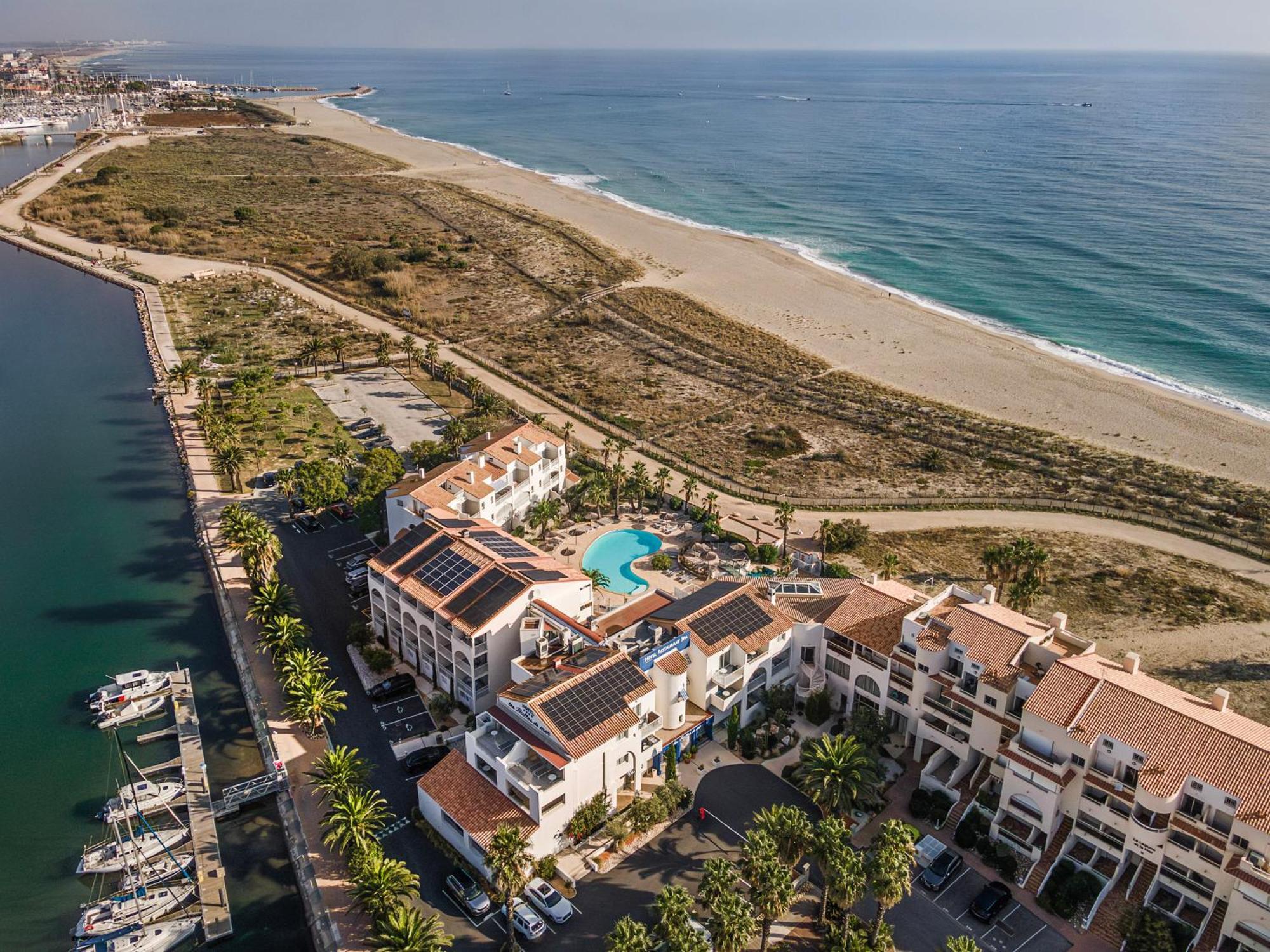 Les Bulles De Mer - Hotel & Spa Sur La Plage Saint-Cyprien Kültér fotó